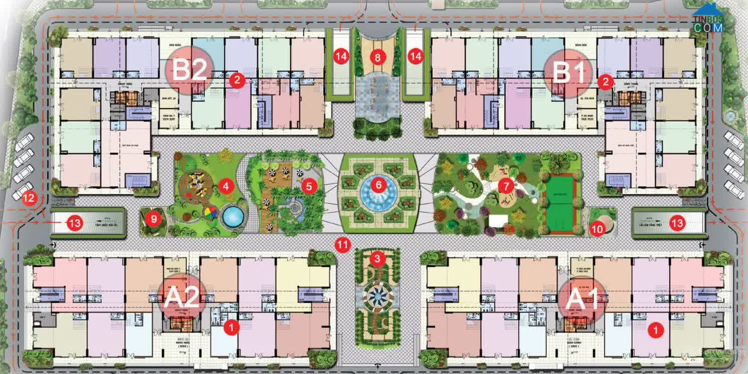 Ảnh Khu nhà ở xã hội Hacom GalaCity 2