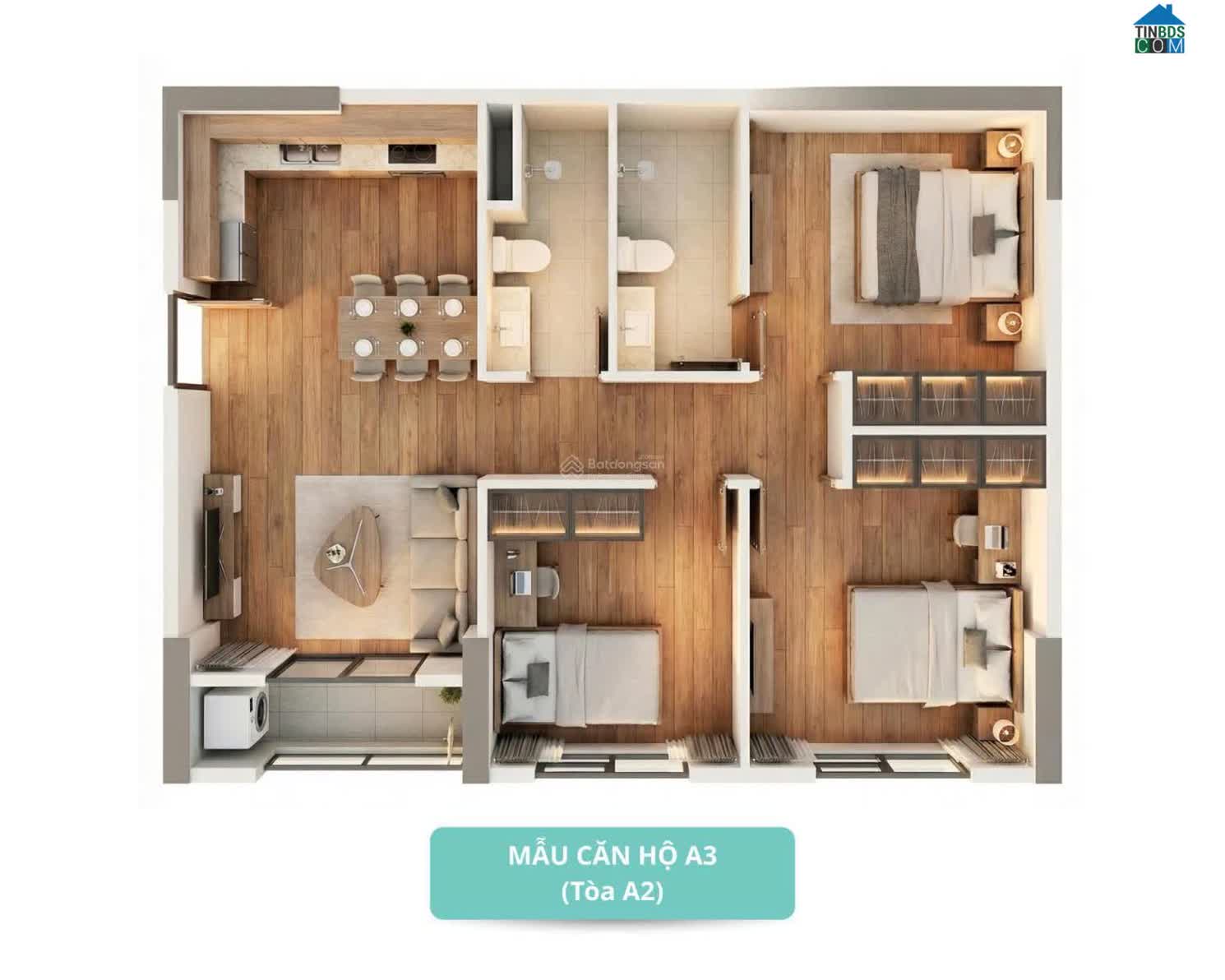 Ảnh Nhà ở xã hội Minh Đức 4