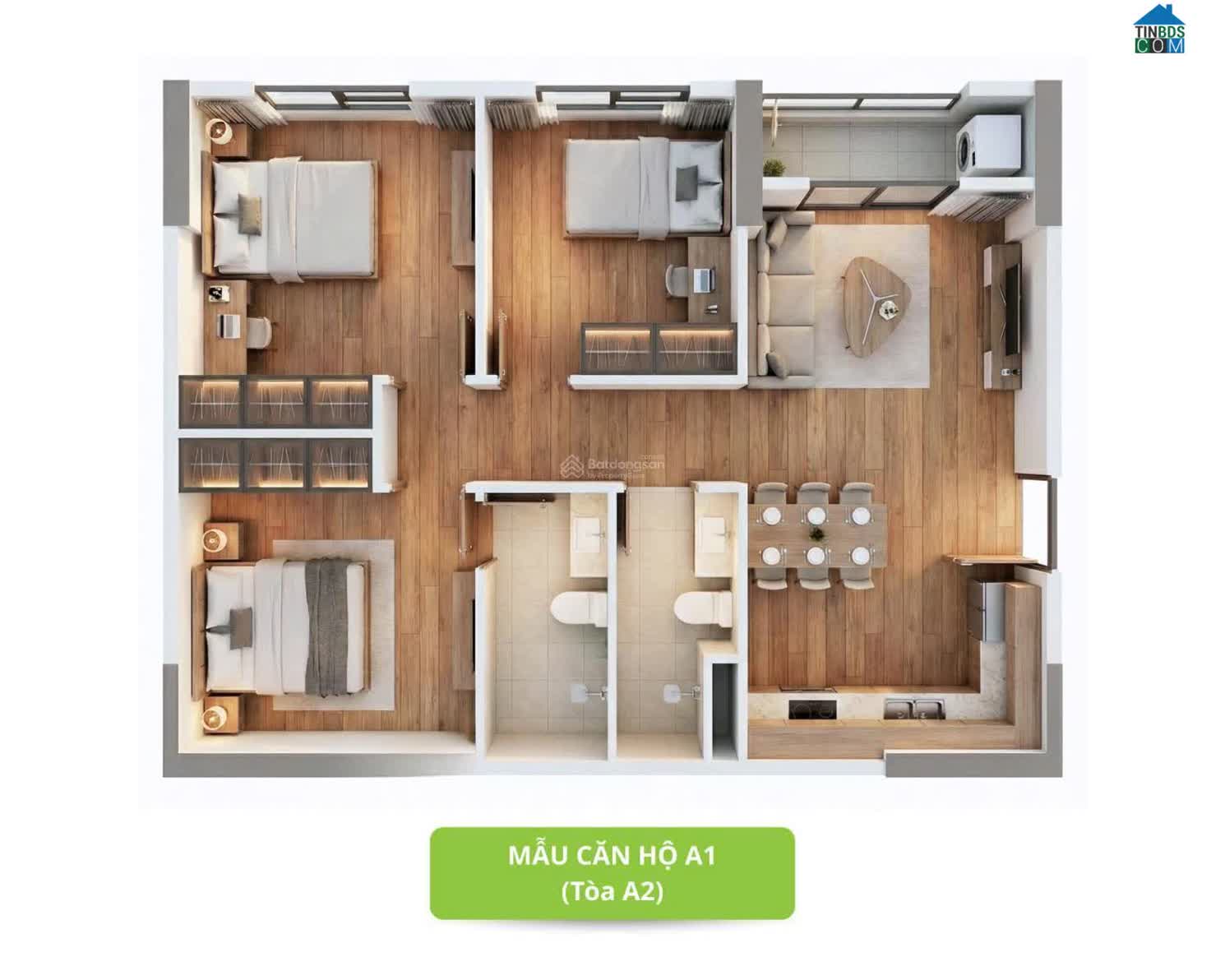 Ảnh Nhà ở xã hội Minh Đức 5
