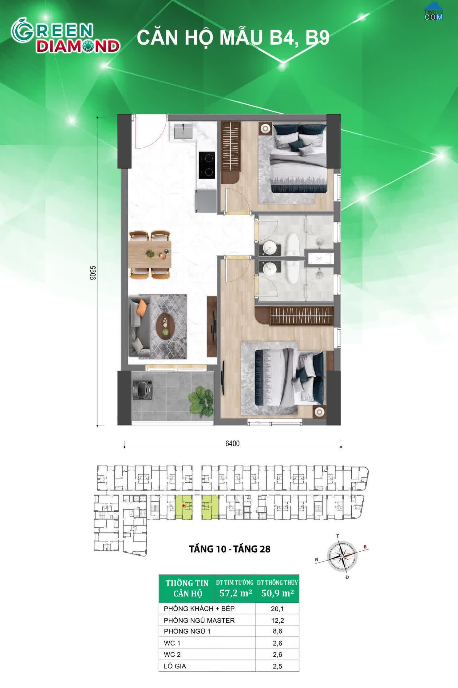 Ảnh Bcons Green Diamond 6