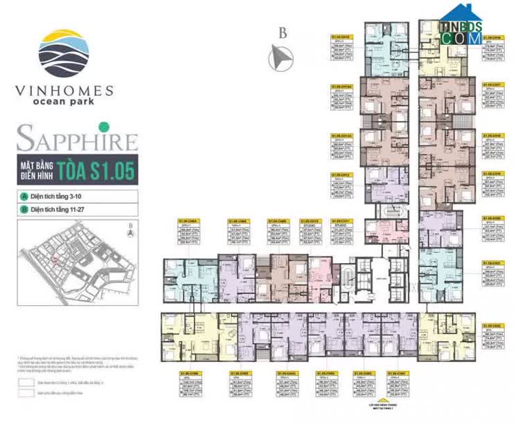 Ảnh The Sapphire 1 - Vinhomes Ocean Park 6