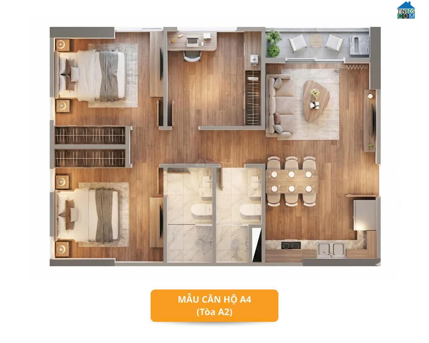Ảnh Nhà ở xã hội Minh Đức 6
