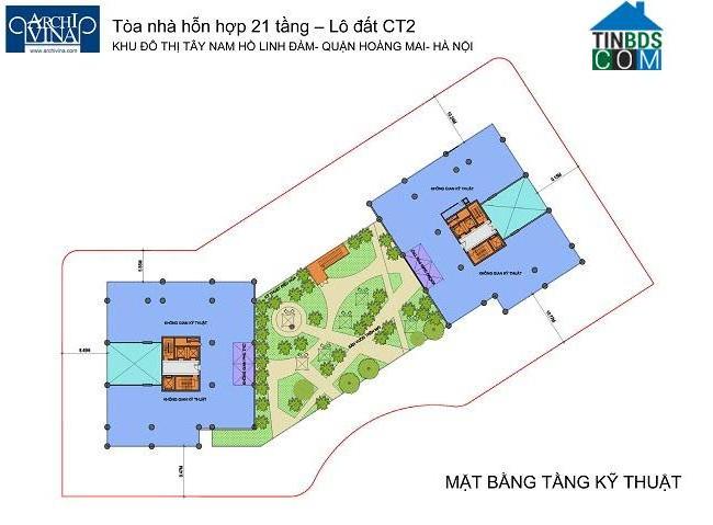 Ảnh dự án B1-B2 Tây Nam Linh Đàm