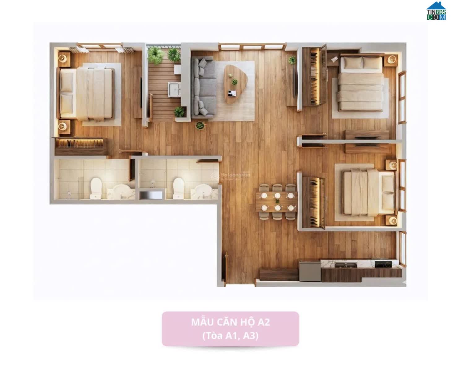 Ảnh Nhà ở xã hội Minh Đức 8
