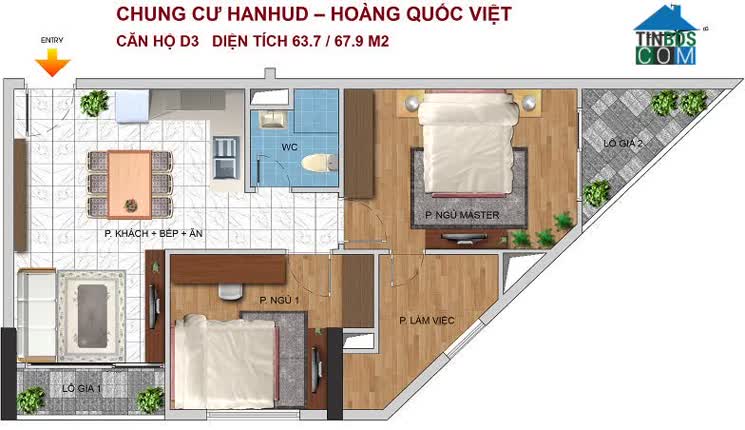 Ảnh dự án Hanhud Hoàng Quốc Việt 9