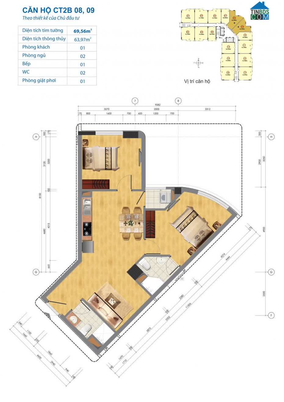 Ảnh dự án CT2B Nghĩa Đô 9