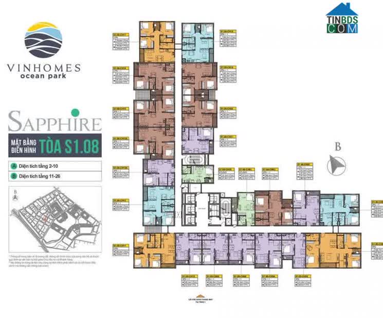 Ảnh The Sapphire 1 - Vinhomes Ocean Park 9