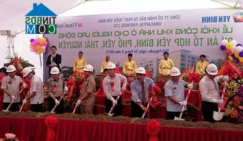 Ảnh Thái Nguyên: Khởi công xây 8.000 căn hộ cho người lao động