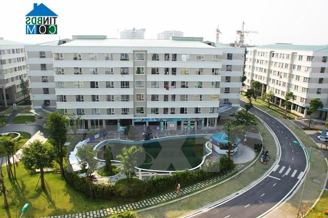 Phối cảnh một dự án nhà ở xã hội tại Hà Nội. Ảnh: Tuấn Anh/TTXVN
