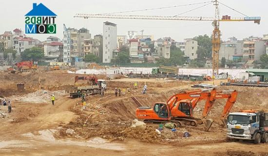 Ảnh Chủ đầu tư công khai hình ảnh dự án để thu hút khách hàng