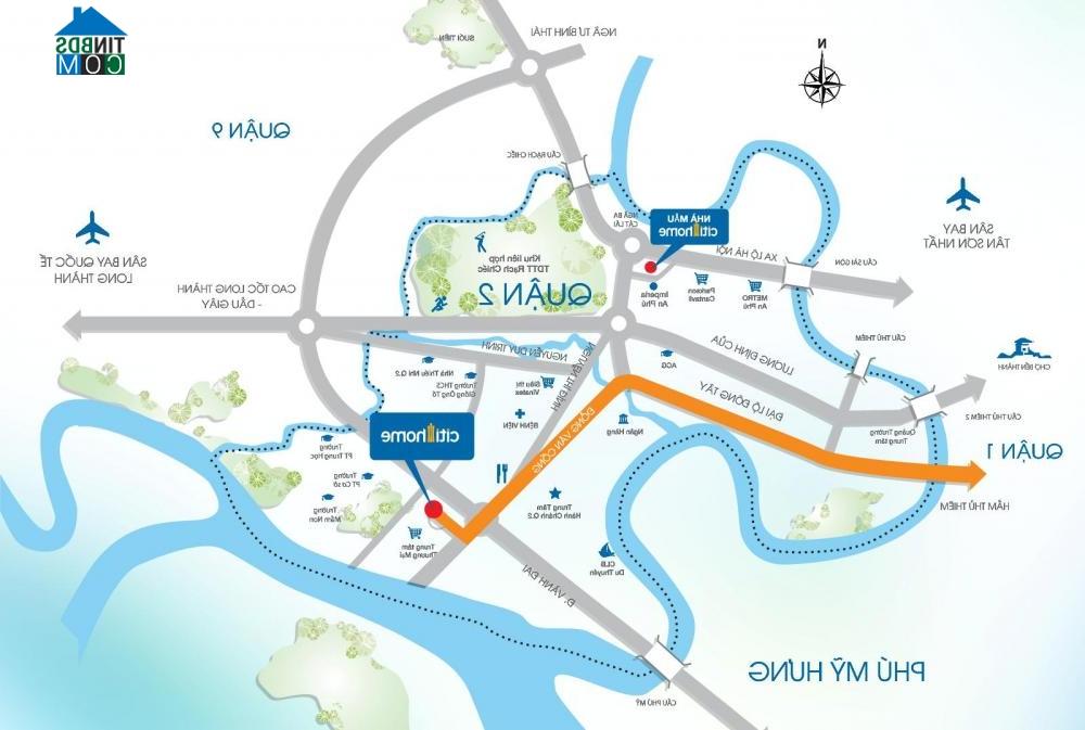 Vị trí dự án căn hộ Citi Home