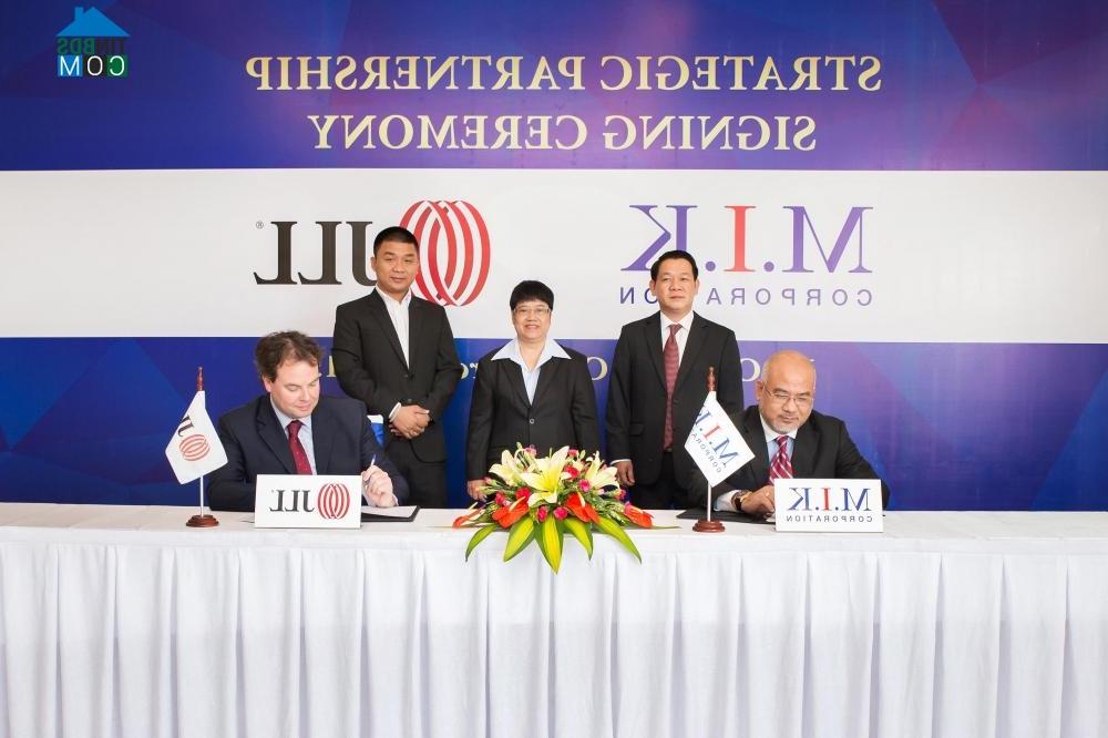 Ảnh Tập đoàn M.I.K hợp tác chiến lược cùng Tập đoàn JLL