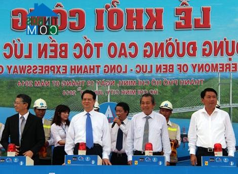 Ảnh Đồng loạt thi công 4 gói thầu cao tốc Bến Lức- Long Thành