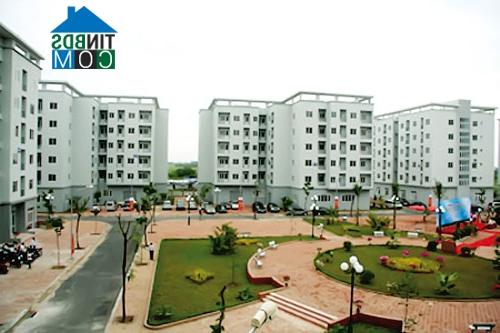 Phối cảnh dự án khu nhà ở công nhân, nhà ở xã hội phường Tích Lương, tỉnh Thái Nguyên