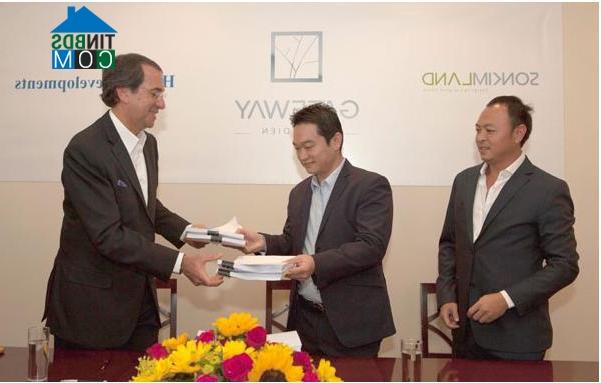 Ảnh Tập đoàn Hamon và SơnKim Land bắt tay hợp tác tại dự án Gateway Thảo Điền