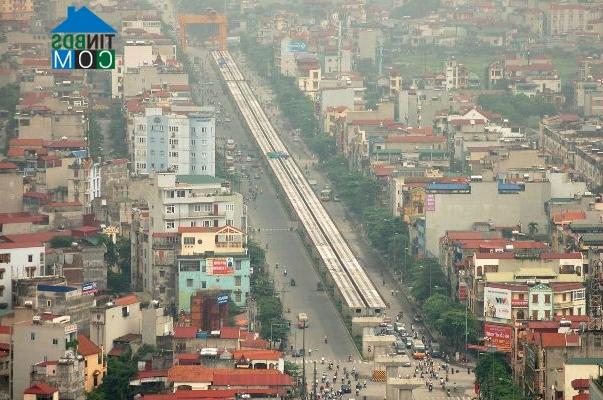 Ảnh Nhà đất phía Đông Hà Nội có tăng giá nhờ đường sắt trên cao?