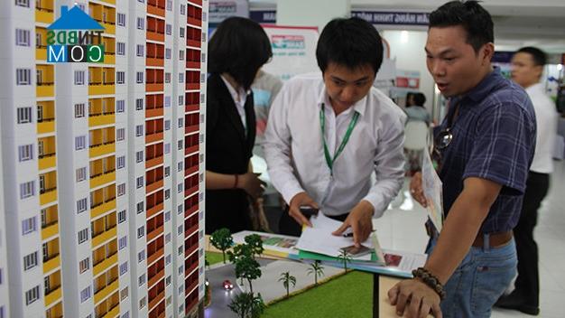 Căn hộ giá khoảng 1 tỉ đồng đang là sản phẩm chủ đạo của thị trường hiện nay - Ảnh: Đ.DÂN