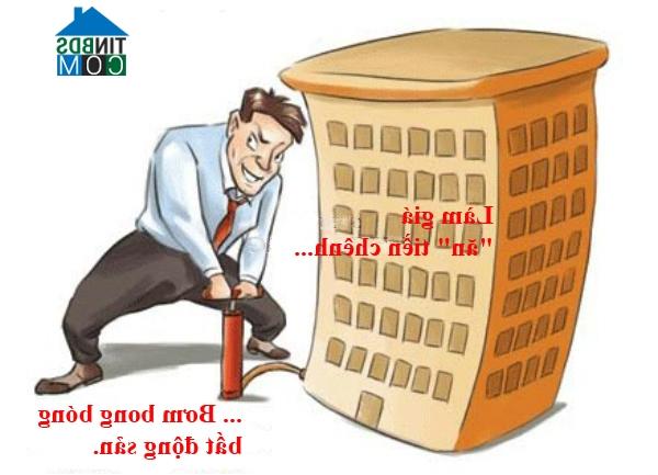 Làm giá BĐS "ăn" tiền chênh