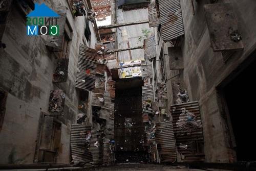 Ảnh Tiến độ xây mới các chung cư cũ tại Tp.HCM còn chậm