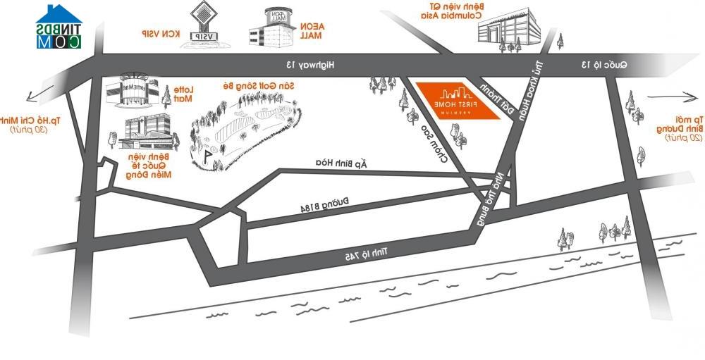 Ảnh First Home Premium Bình Dương: địa thế xứng tầm giải thưởng quốc tế