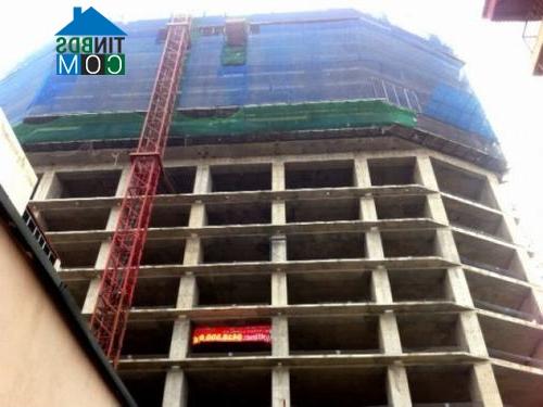 Dự án nhìn từ phía đường Trần Đăng Ninh