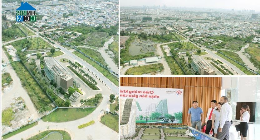 Một góc công viên nội khu Block C – The EverRich 2