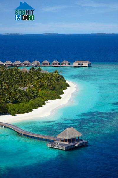 Ảnh Độc đáo thiết kế resort ở thiên đường nghỉ dưỡng Maldives