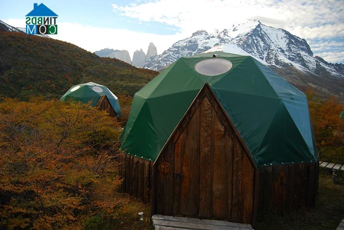 Ảnh Ecocamp – khách sạn du lịch sinh thái độc đáo tại Chile