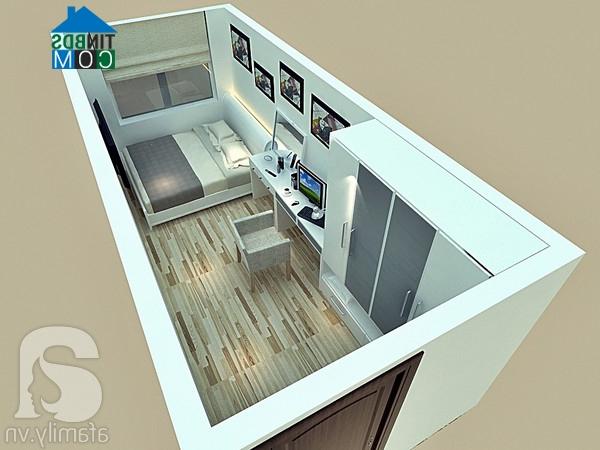 Ảnh Tư vấn thiết kế chi tiết, bài trí phòng ngủ 12m²