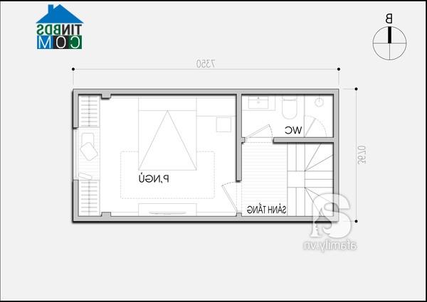 Ảnh Tư vấn cải tạo phòng cưới cho vợ chồng trẻ, DT 15m2 