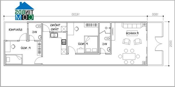 Ảnh Tư vấn cải tạo nhà cũ trở nên thoáng đãng, DT 90m2 