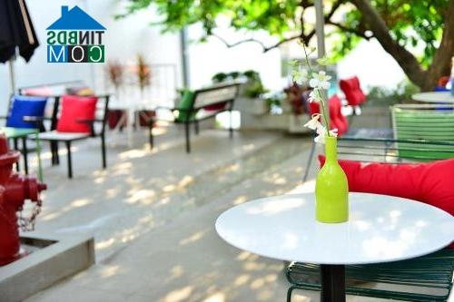 Ảnh Những mảng màu rực rỡ tại Tee cà phê