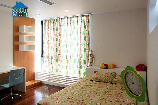 Ảnh Bài trí đơn giản mà ấn tượng trong căn hộ 140m2