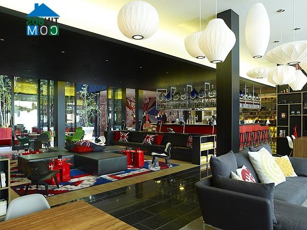 Ảnh Nội thất tuyệt đẹp của khách sạn citizenM- London