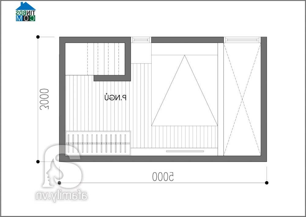 Ảnh Thiết kế căn hộ 15m² đầy đủ chức năng