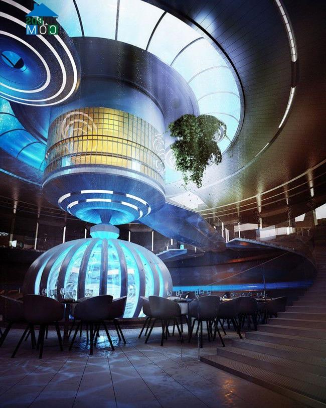 Ảnh Dubai xây khách sạn dưới nước lớn nhất thế giới