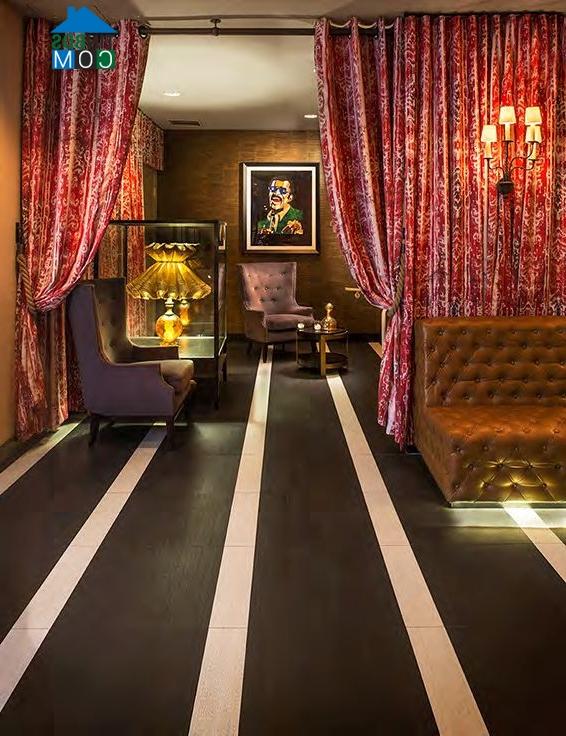 Ảnh Thiết kế nội thất ấn tượng trong khách sạn Hard Rock ở California