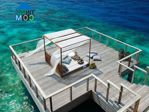 Ảnh Độc đáo thiết kế resort ở thiên đường nghỉ dưỡng Maldives