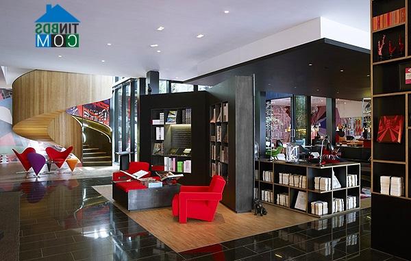 Ảnh Nội thất tuyệt đẹp của khách sạn citizenM- London