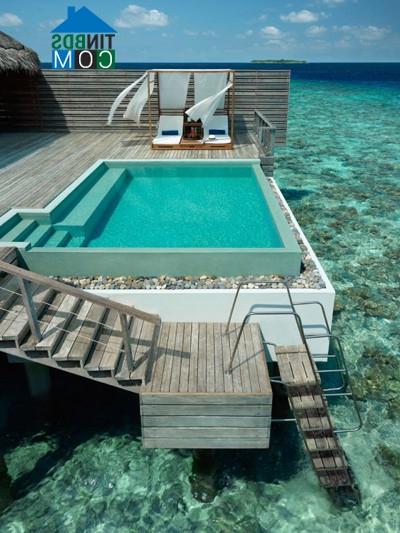 Ảnh Độc đáo thiết kế resort ở thiên đường nghỉ dưỡng Maldives