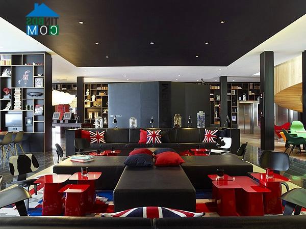 Ảnh Nội thất tuyệt đẹp của khách sạn citizenM- London