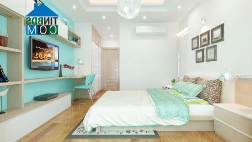 Ảnh Bài trí không gian đẹp, tiện dụng cho nhà 4 tầng