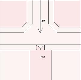 Ảnh Tòa nhà bị con đường phía trước hướng vào tốt hay xấu?