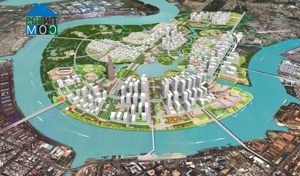 Ảnh CII được cấp trên 84.000m2 đất tại KĐTM Thủ Thiêm