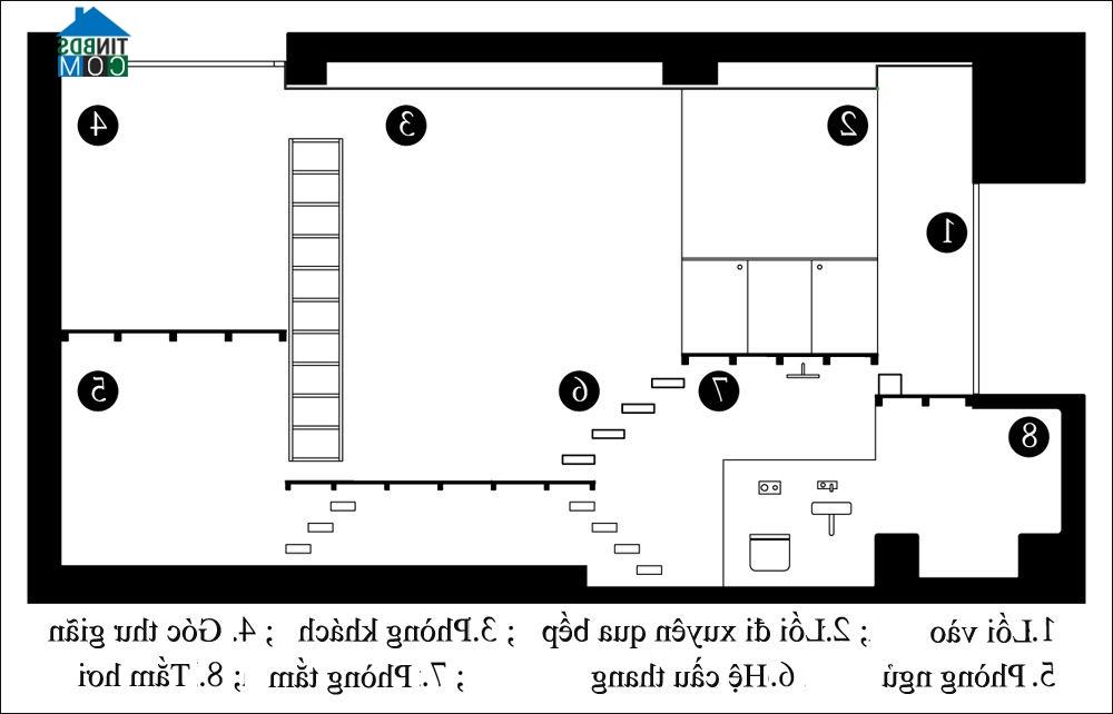 Bản vẽ thiết kế căn hộ