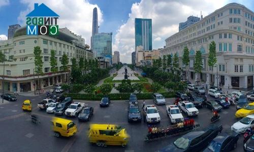 Ảnh Phố đi bộ và metro sẽ "kích" giá văn phòng trung tâm Tp.HCM?