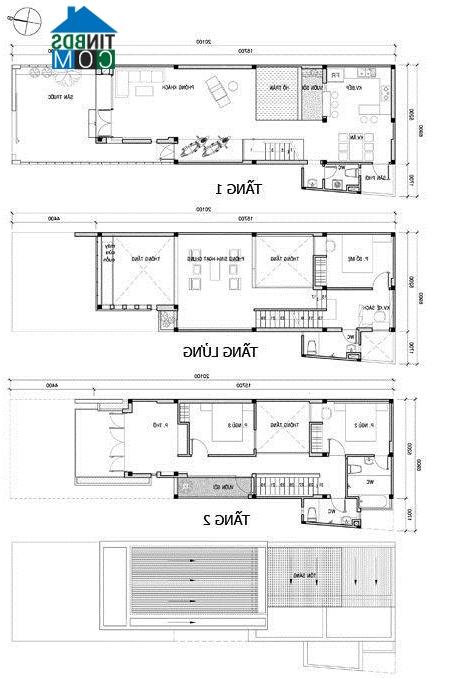 Ảnh Xây dựng nhà phố 88m2 với kinh phí 800 triệu đồng