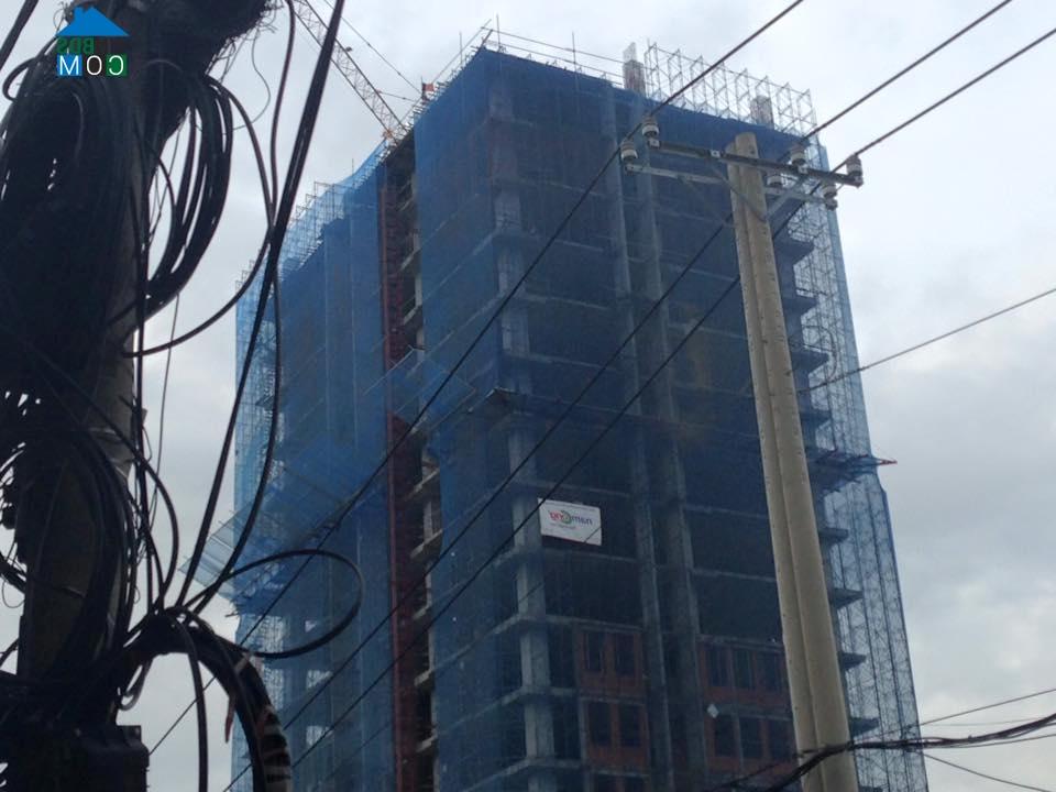 Melody Residence vẫn tiếp tục gấp rút thi công lúc 8h sáng