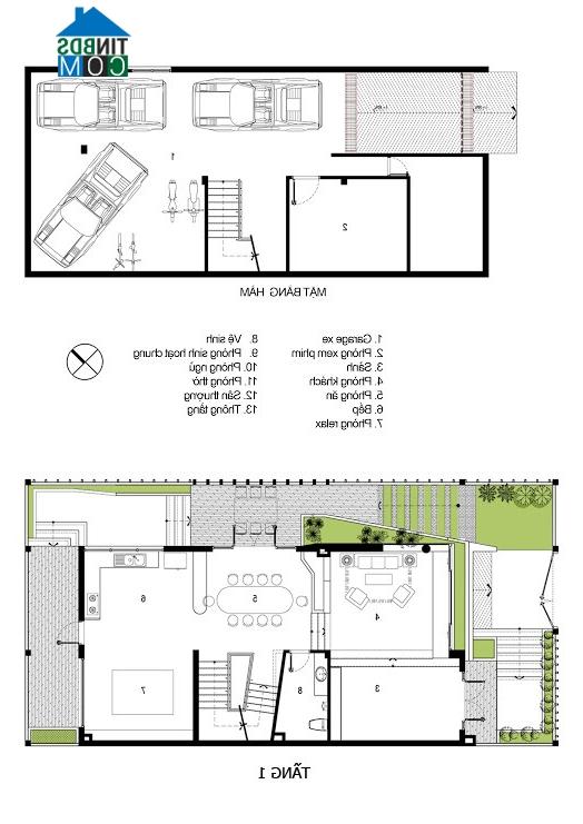 Image ảnh Biệt thự Sài Gòn khác lạ với thiết kế phá cách