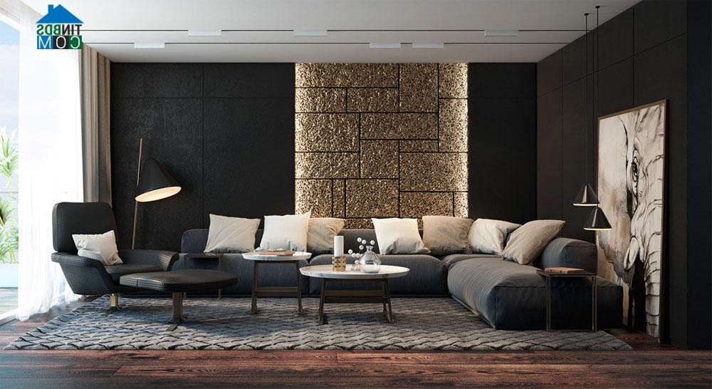 Ảnh Phòng khách lý tưởng hơn nhờ cửa kính